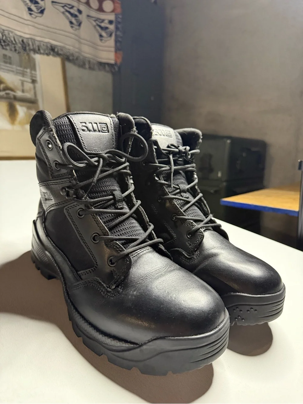 5.11 Tactical Men's Black Lace-Up Tactical Boots
